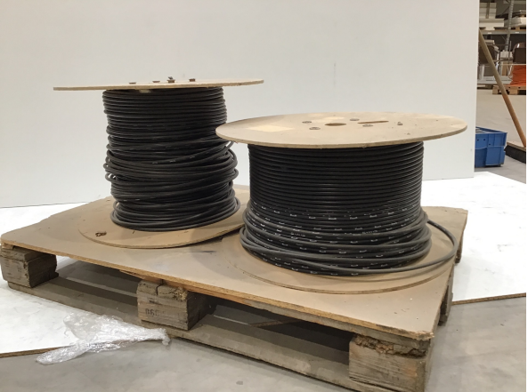 0,8 /4 Fernmeldekabel A-2Y (ca 500m)