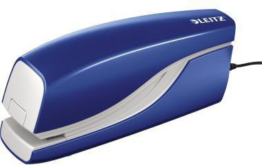 LEITZ Elektroheftgerät Leitz NeXXt fest 10 Bl. (80 g/m²) e1 Metall/Kunststoff blau