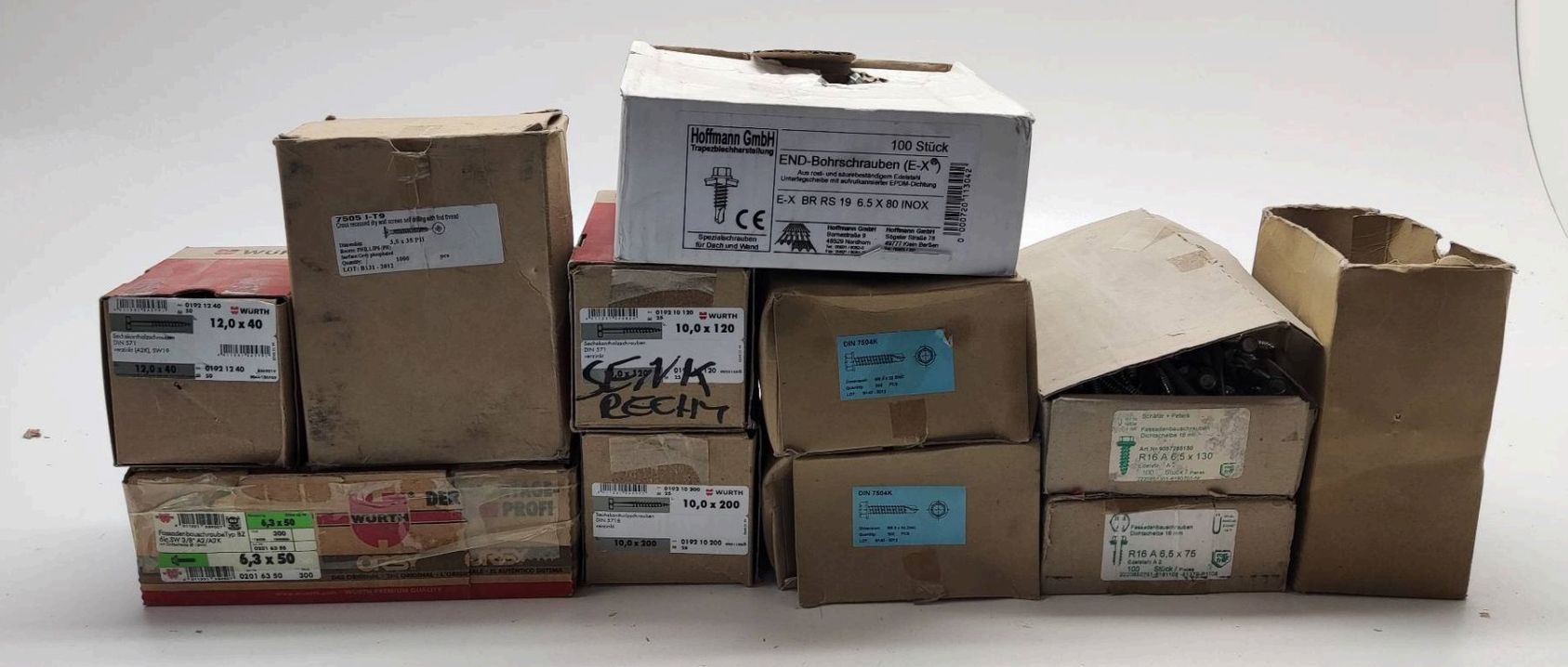 25 kg Sechskantschrauben I TO151