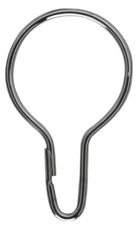 Brausevorhangringe ASW mit Gleitrollen (ST)