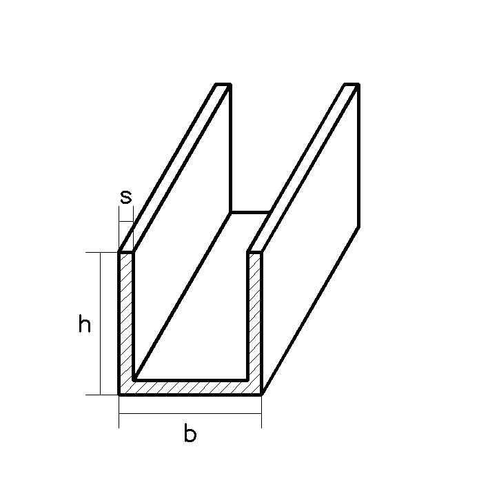 UNP 100 U-Profil | Länge 6000 mm