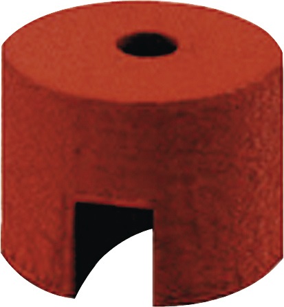 Knopfmagnet D25,4xH15,9mm m.geteilter Ha