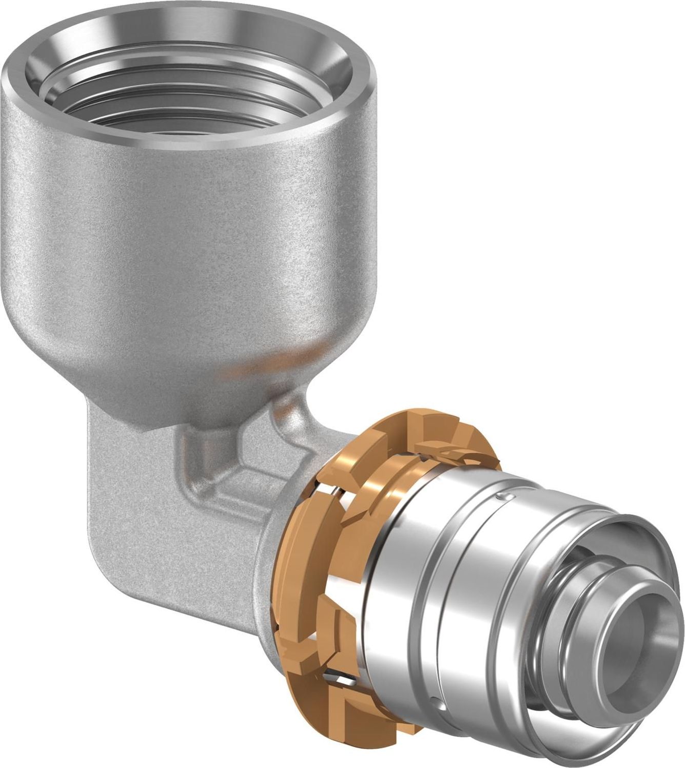 S-Press 90° Winkelmuffe 20-Rp3/4"FT