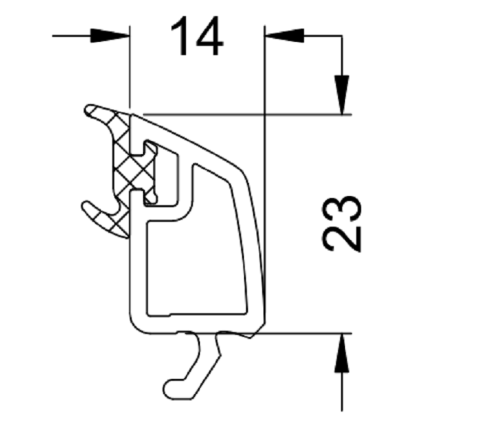 Glasl.14/23 ws_9696_160 (VE 6m) /RG350