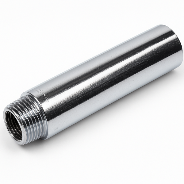 Hahnverlängerung MS verchromt 1/2" x verschiedene Längen