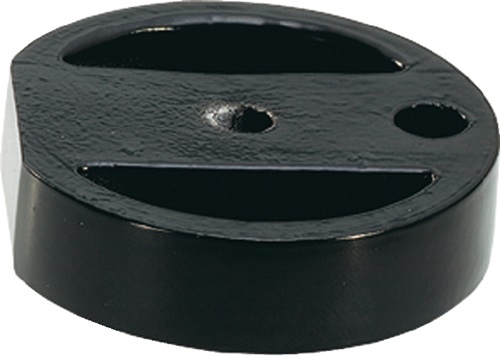 Unterlage 2559 Alu.schwarz D.60mm H.15mm