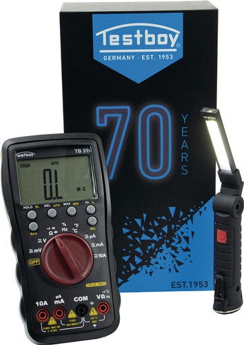 Multimeter TB 316 BLACK EDITION 600 mV-6