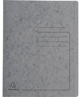 EXACOMPTA Schnellhefter Exacompta DIN A4 355g/m² Colorspankarton grau