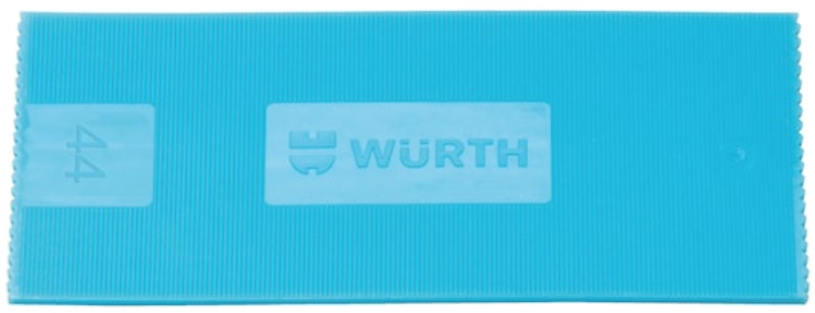 Verglasungsklotz blau I 44x2