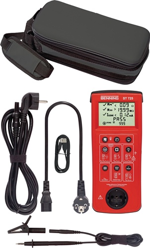 Gerätetester ST 725 Batterie-/Netzbetrie