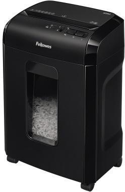 FELLOWES Aktenvernichter Fellowes® Powershred® 10M P-5 Papier Heftklammern Kreditkarten Partikelschnitt 10 Bl. (70 g/m²) schwarz