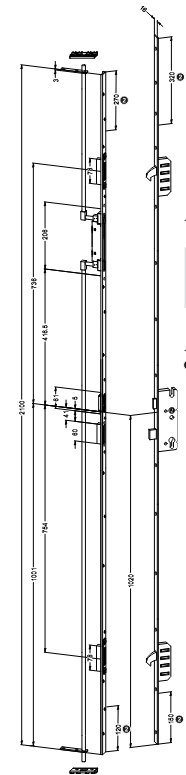 Stulpverrieg. DIN RS (VE=1) /RG149