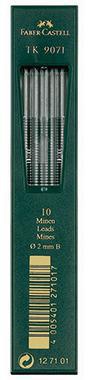 FABER-CASTELL Fallmine Faber-Castell TK® 9071 2mm B 10 St./Pack.
