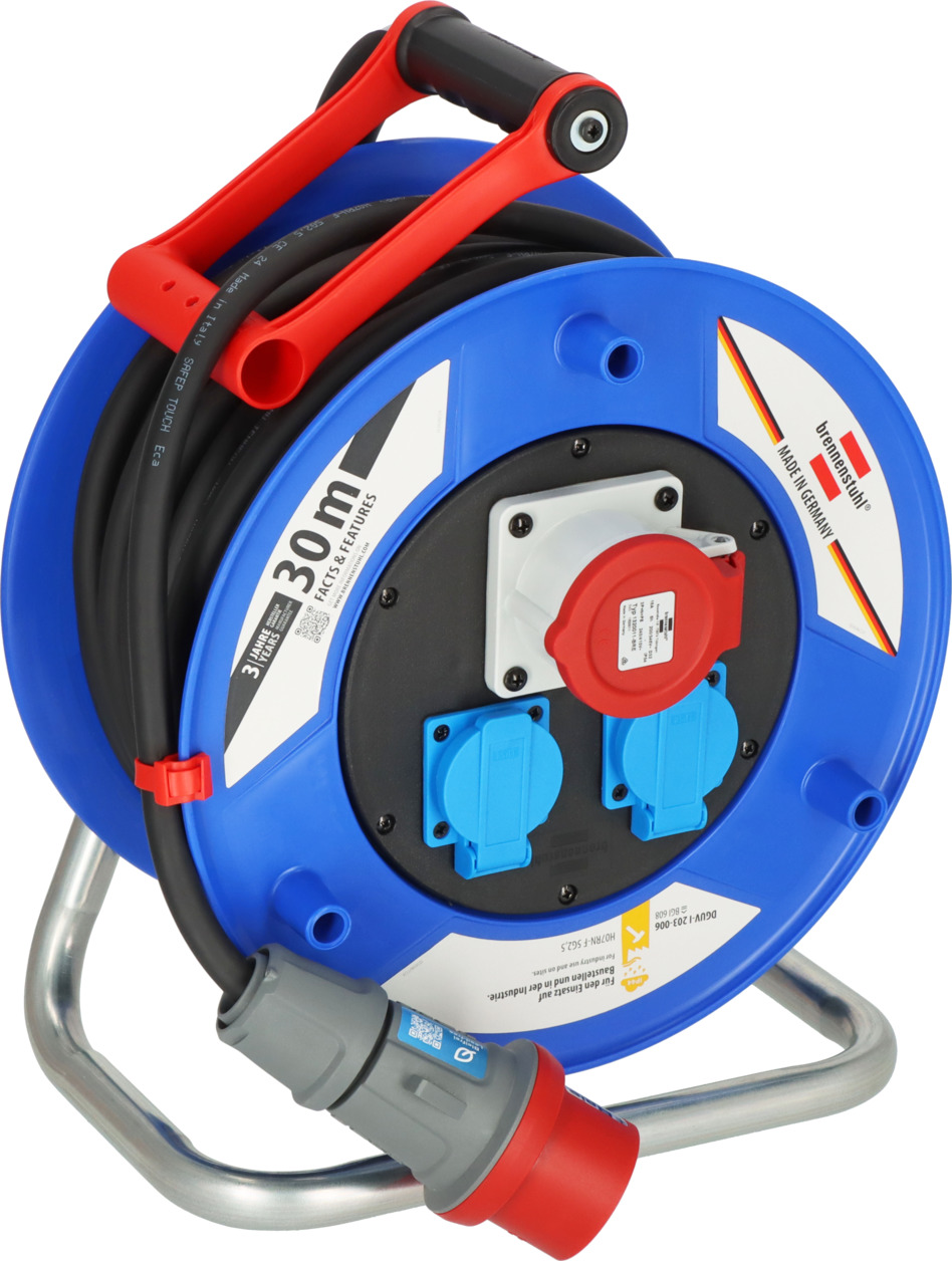 Garant® CEE 1 IP44 Industrie-/Baustellen-Kabeltrommel