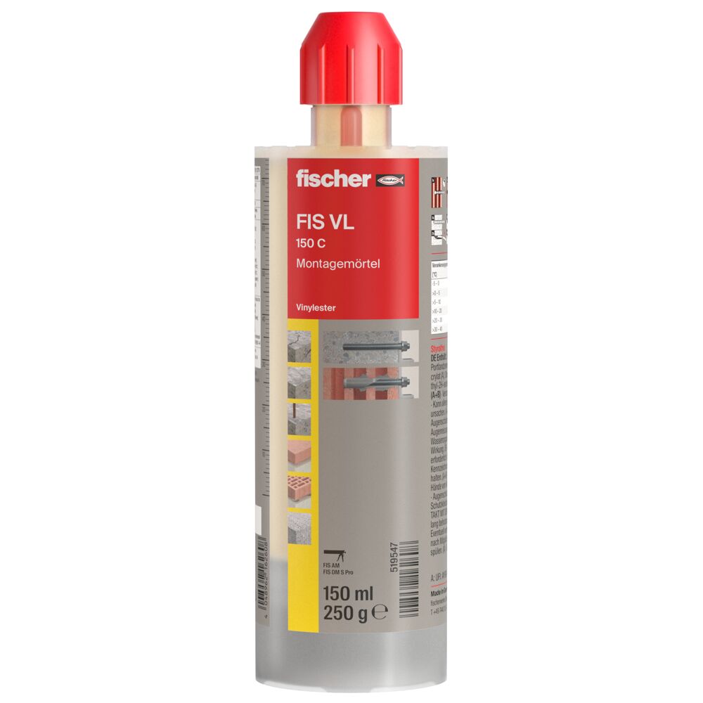 Montagemörtel FIS VL 150 C von fischer