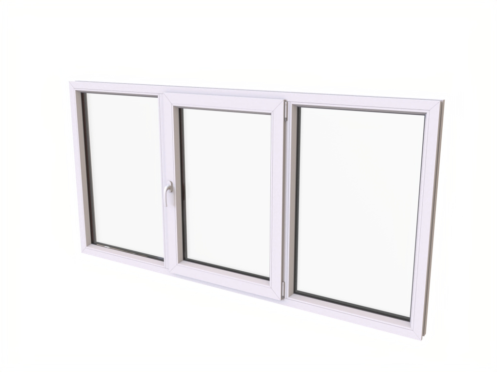 3-tlg. "CT70" Schücofensterelement 2290 x 1145 mm