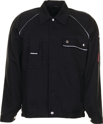 Bundjacke Canvas 320 Gr.48 schwarz/schwa