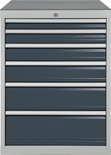 Schubladenschrank H1019xB705xT736mm lich