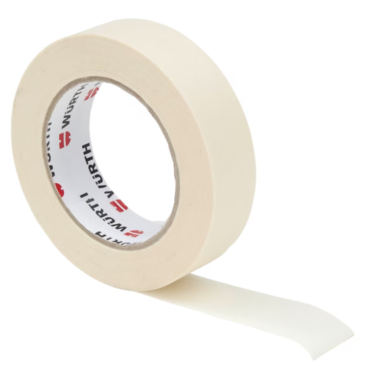 19 mm Würth Maler Kreppband Typ 2001/ Rolle 50m