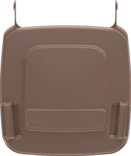 Deckel PE braun f.Müllgroßbehälter 80l S