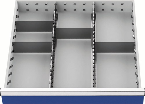 Schubladenunterteilungsmaterial Front-H.