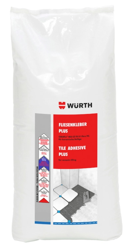 Fliesenkleber PLUS CERAfix® 403 C2 TE S1Flex/XL (25 kg)