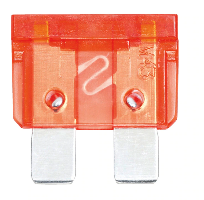 Flachstecksicherung ATO verzinnt 10 A I Rot