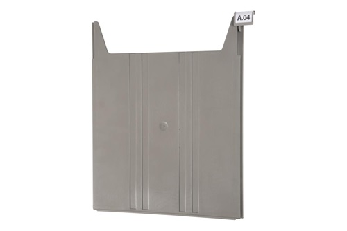 Wandsortierer BIG Anbaumodul hellgrau B2