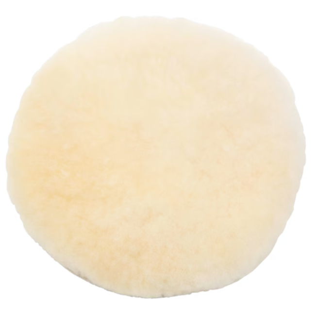 Ø195 mmLammfell-Polierpad, weiss