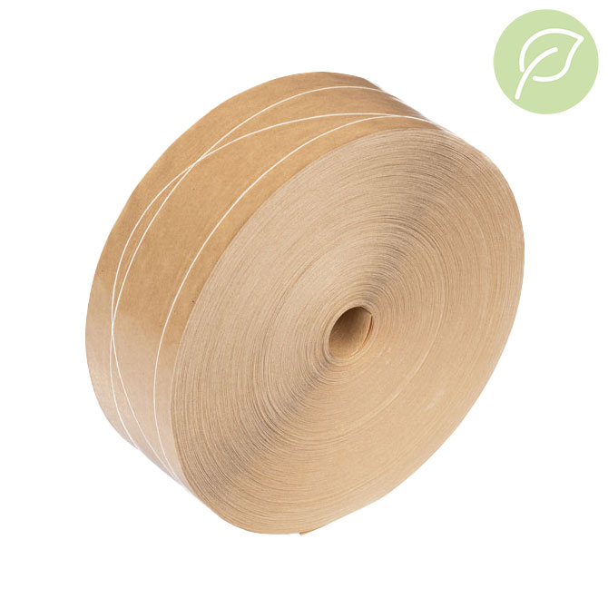 Nassklebeband 60 mm x 200 lfm mit Einreißschutz (1 Rolle)