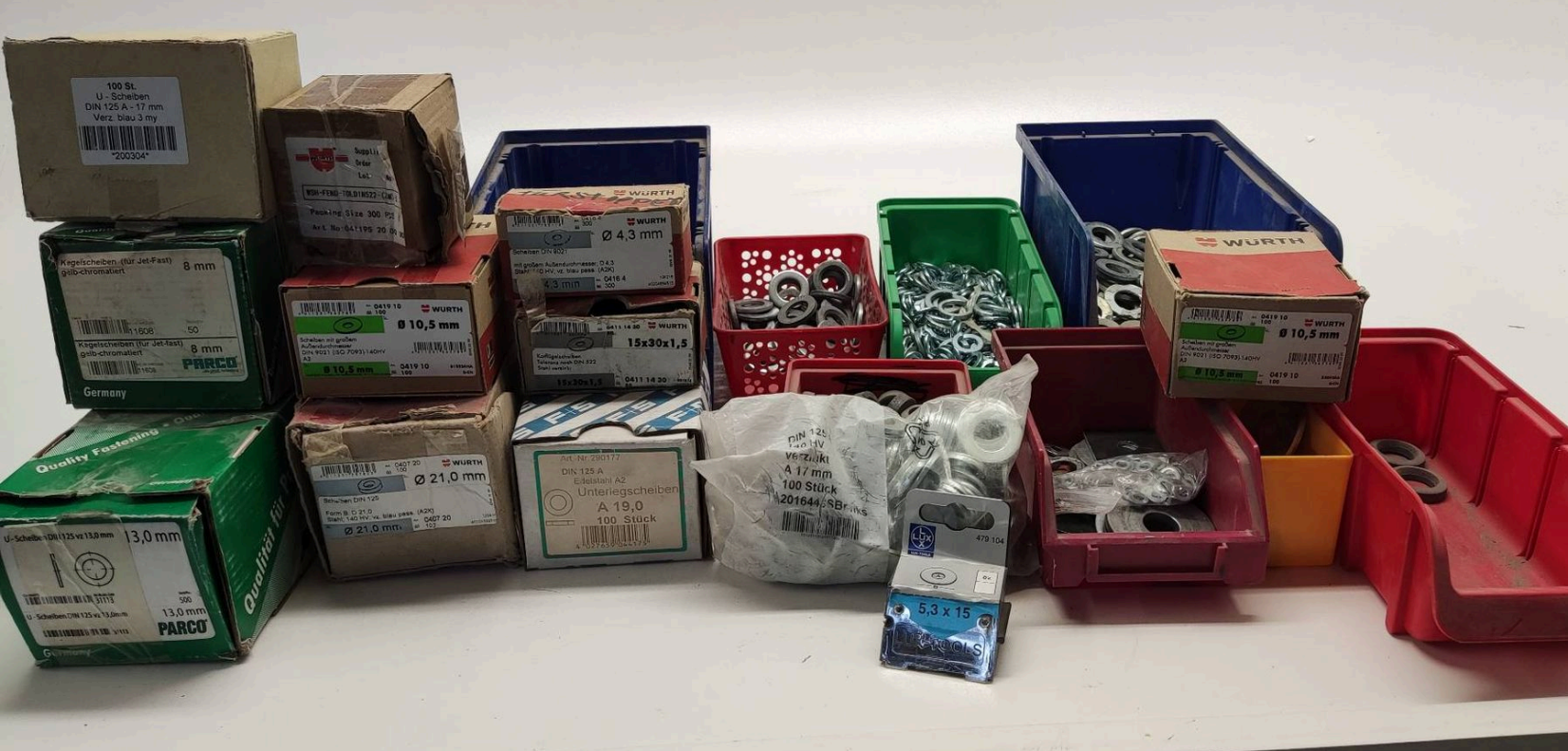 19,0 kg Unterlegscheiben I TO111