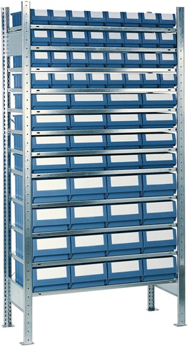 Steckregal H2000xB1000xT300mm Anbauregal