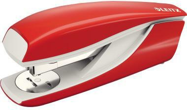 LEITZ Heftgerät Leitz NeXXt 5522 24/6 24/8 26/6 fest/lösbar/nageln 40 Bl. (80 g/m²) inkl. 200 Heftklammern 24/6