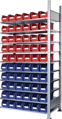 Steckregal H2000xB1000xT300mm Anbauregal