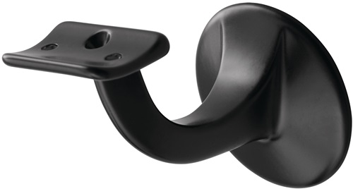 Handlaufträger 3501 Alu.ku.-besch.schwar