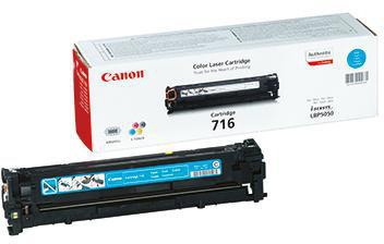 CANON Toner Canon Originalzubehör 716C ca. 1.500 Seiten cyan
