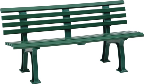 NW Parkbank  L1500xB540xH740 mm grün
