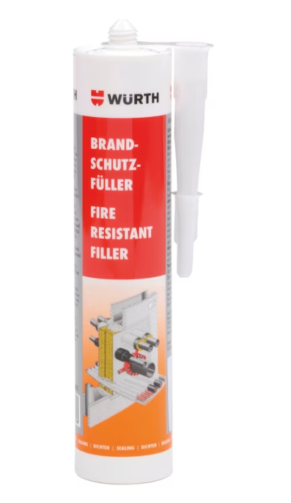 Brandschutzfüller in der Kartusche von Würth
