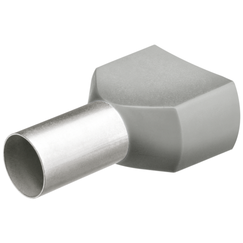 2 x 0,75 mm² KNIPEX Twin-Aderendhülsen Mit Kunststoffkragen