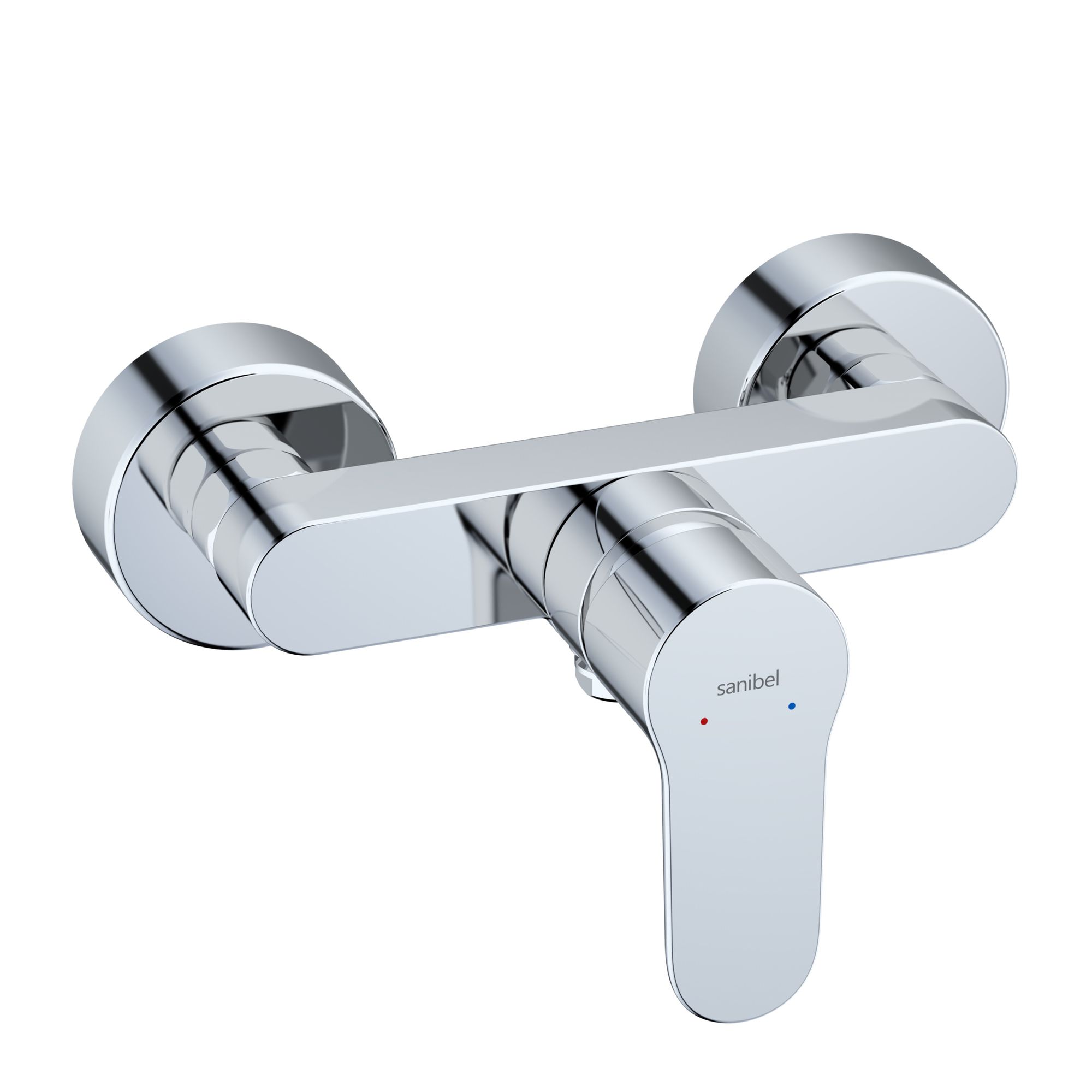 Brausearmatur A25 Aufputz verchromt