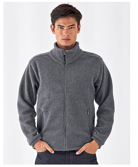 OUT# Fleecejacke Grau