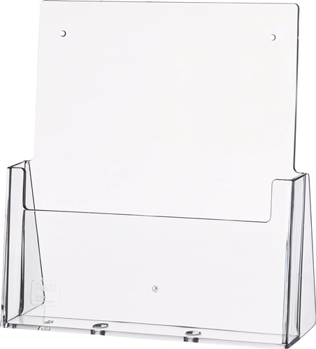 Tischprospekthalter DIN A4 hoch Ku.trans