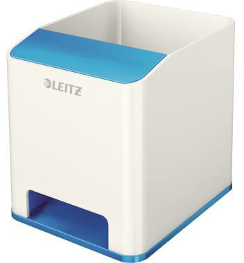 LEITZ Stifteköcher Leitz WOW Duo Colour 9 x 10 x 10,1 cm (B x H x T) Polystyrol blau/weiß