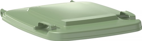 Deckel PE grün f.Müllgroßbehälter 240l S