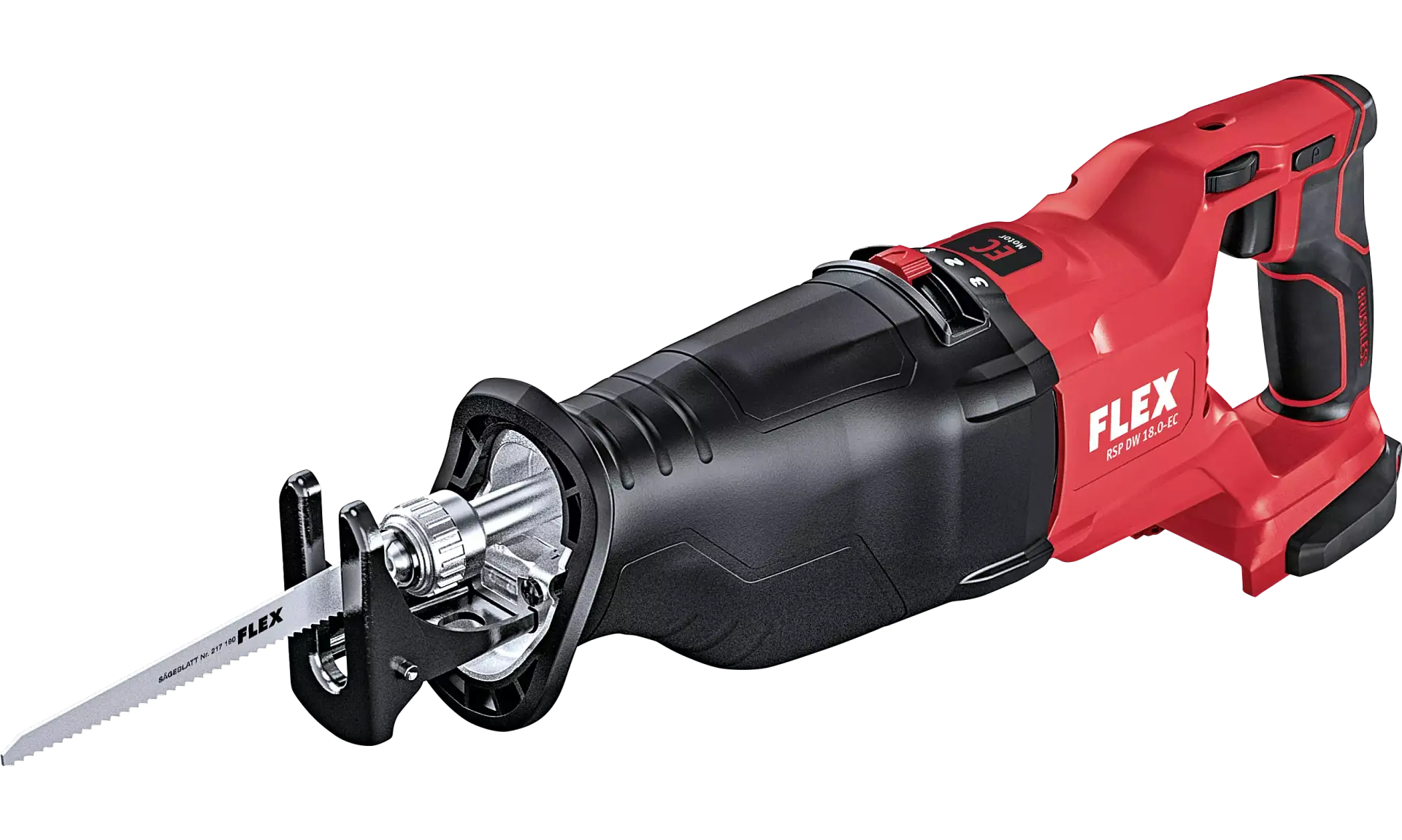 Akku-Säbelsäge mit Pendelhub 18,0 V (180° wendbares Sägeblatt)