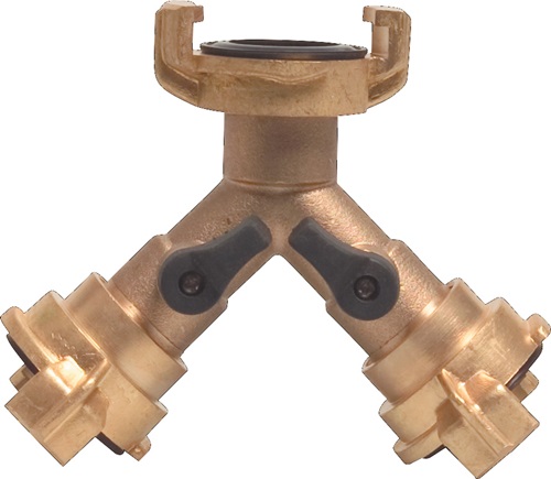 Y-Stück Schnellkuppl.MS Schl.-Gr.9,5-38m
