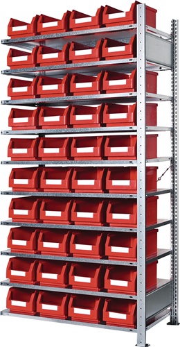 Steckregal H2000xB1000xT400mm Anbauregal