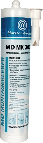 Montagekleber MD-MK 3000 weiß 450g Kartu