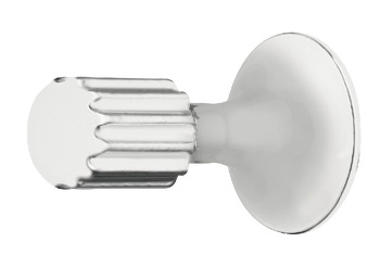 Möbelknopf | Stahl | verchromt