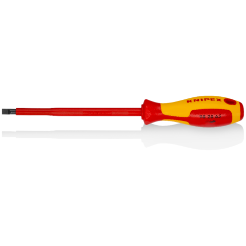 6,5 mm KNIPEX Schraubendreher für Schlitzschrauben